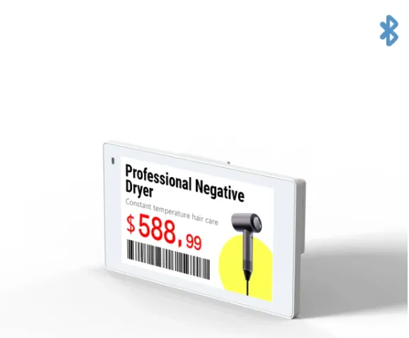 BLE-370BWRY Electronic Shelf Label (Bluetooth)